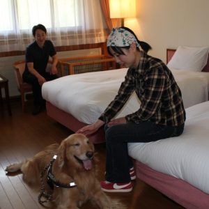奥志賀高原ホテルのぺットと泊まれる部屋