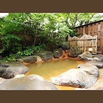 旅館 源兵衛(遠刈田温泉の露天風呂)
