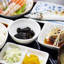 レストラン&コテージ レイクサンセットの食事