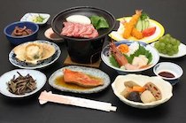 徳田屋旅館の食事