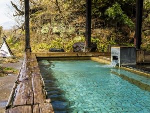 かご岩温泉旅館の天然温泉