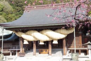 宮地嶽神社（福岡県の桜の観光名所）