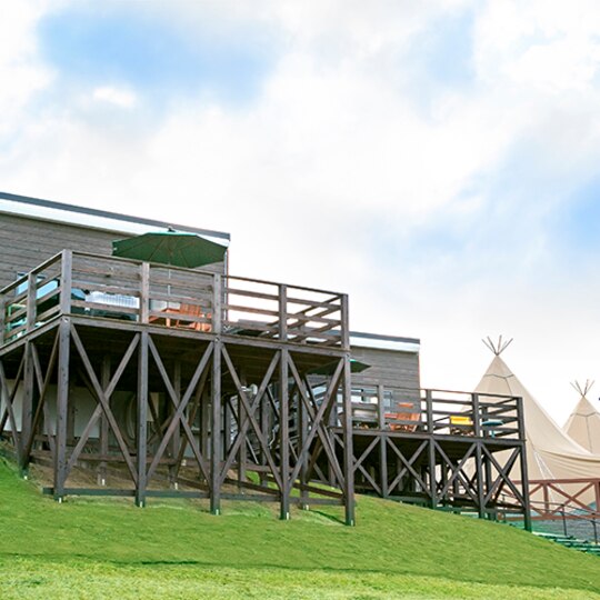 ネスタリゾート神戸GLAMP BBQ PARK（兵庫県のペットと泊まれる宿）