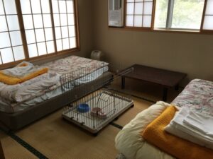 十和田湖ホステルのペットと泊まれる部屋