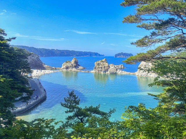 浄土ヶ浜（岩手県）